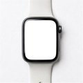 Generic Flat White Bg Smartwatch Mockup | High-Res PNG Mockup | bulkmockup | Commercial Licence | MockupBulk