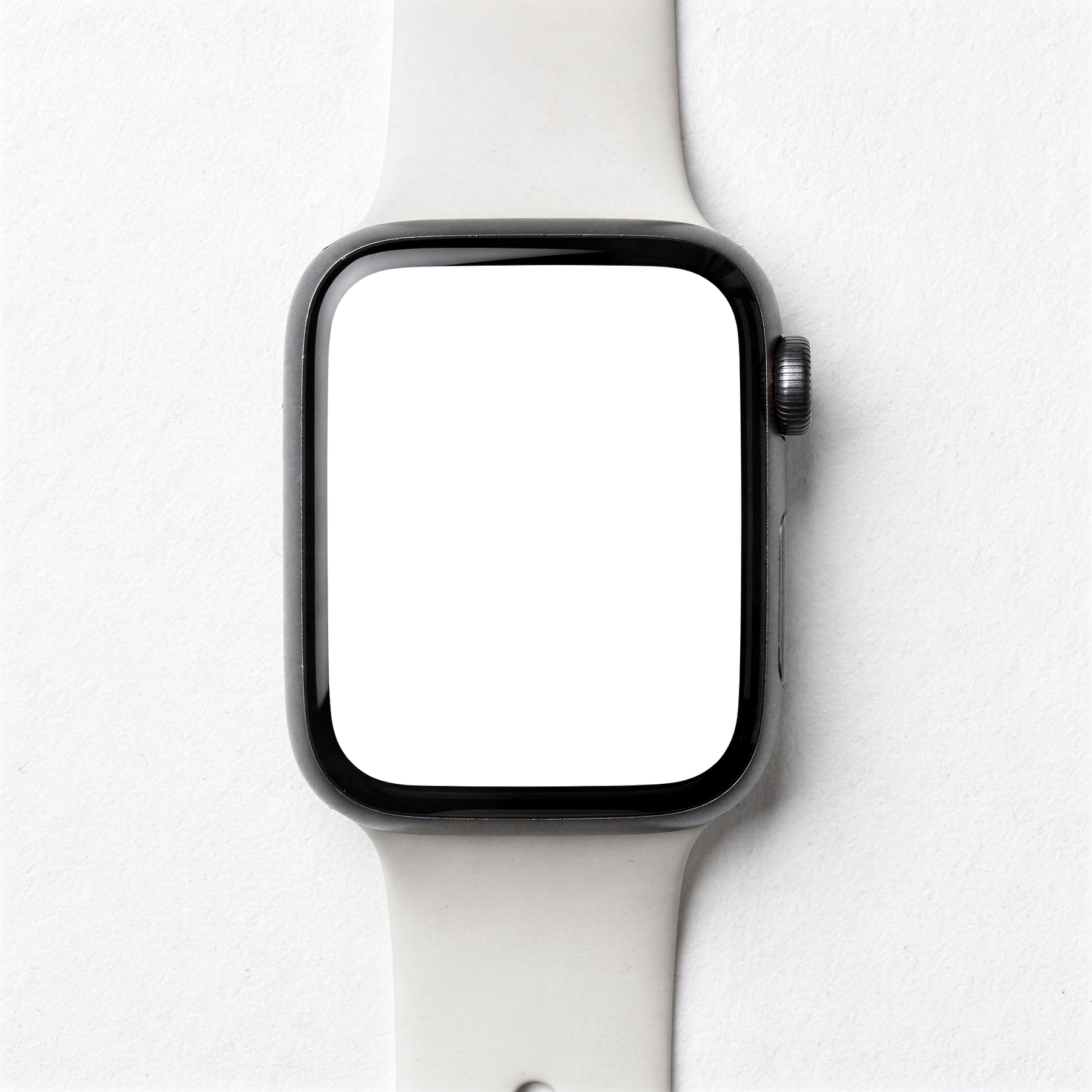 Generic Flat White Bg Smartwatch Mockup | High-Res PNG Mockup | bulkmockup | Commercial Licence | MockupBulk