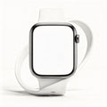 Smartwatch Mockup | Generic Floating White Bg | PNG Screen Template | bulkmockup Instant Download | Commercial Licence | MockupBulk
