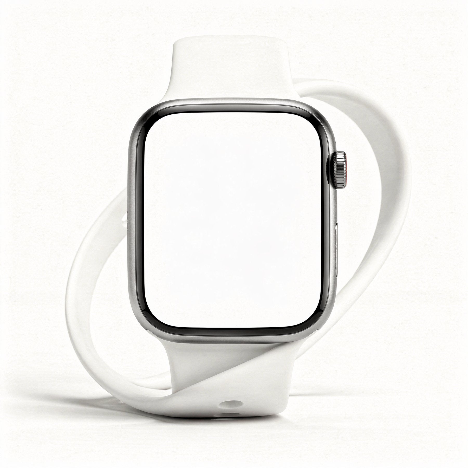 Smartwatch Mockup | Generic Floating White Bg | PNG Screen Template | bulkmockup Instant Download | Commercial Licence | MockupBulk