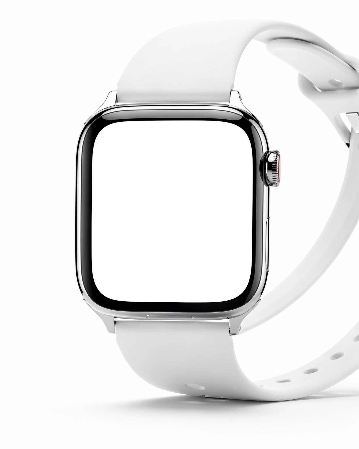 Smartwatch, Generic Floating White Bg | Screen Mockup PNG | bulkmockup Download | For UI/UX Designers | MockupBulk