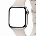 Smartwatch Mockup — Generic Side Profile — PNG Mockup Template | bulkmockup | For App & Web Designers | MockupBulk
