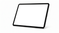iPad, Generic Angled White Bg | Device Mockup PNG | bulkmockup | Commercial Licence Included | MockupBulk