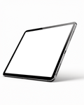 iPad Mockup | Generic Angled White Bg | High-Res PNG Mockup | bulkmockup | Commercial Licence | MockupBulk