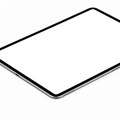 iPad Mockup — Generic Closeup Bezel Corner — bulkmockup Transparent Mockup | PNG Download | Commercial Use | MockupBulk