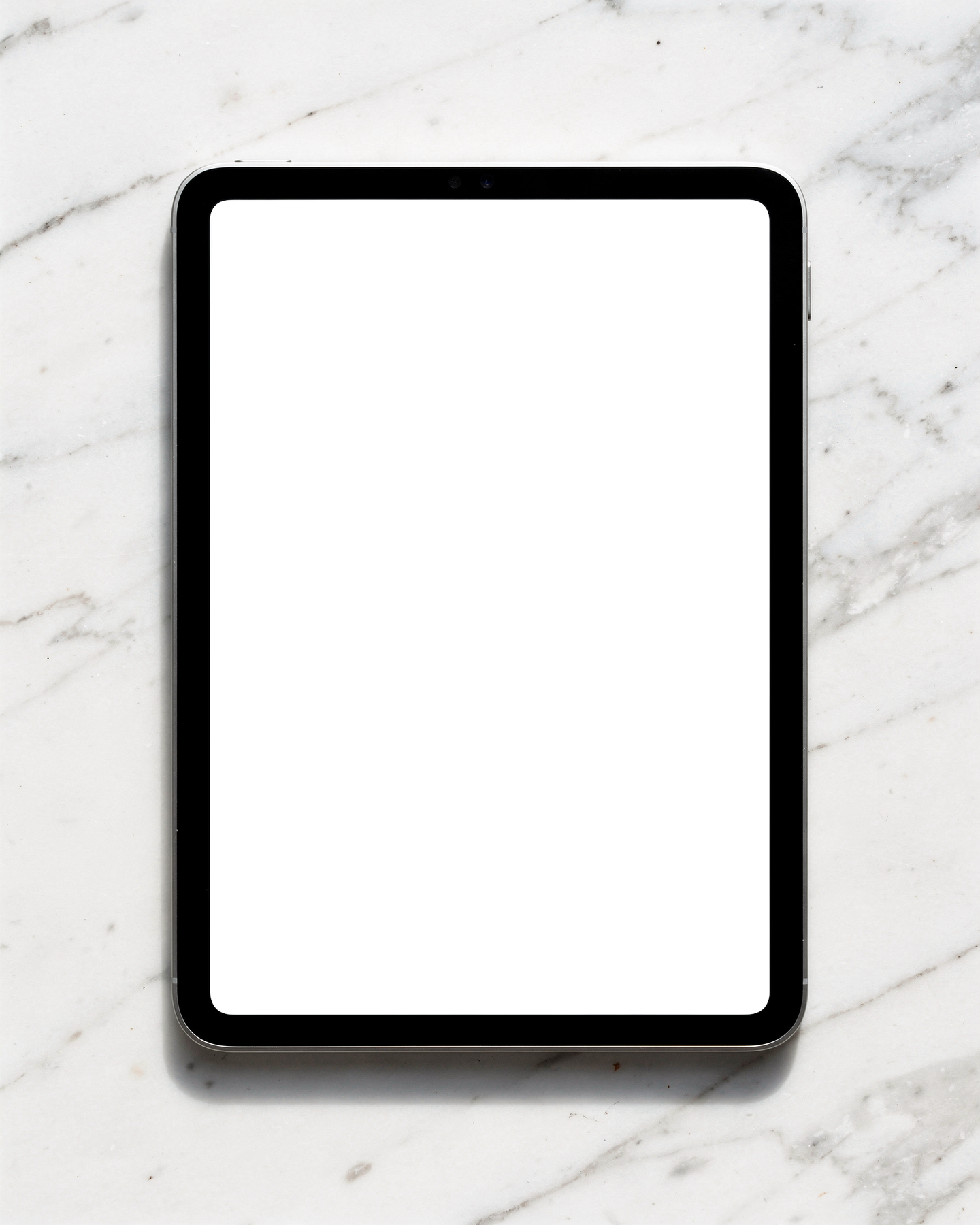 Generic Flat Marble Bg iPad Mockup | Screen Mockup PNG | bulkmockup Download | For UI/UX Designers | MockupBulk