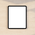iPad Mockup | Generic Flat Wood Bg | Screen Mockup PNG | bulkmockup Download | For UI/UX Designers | MockupBulk