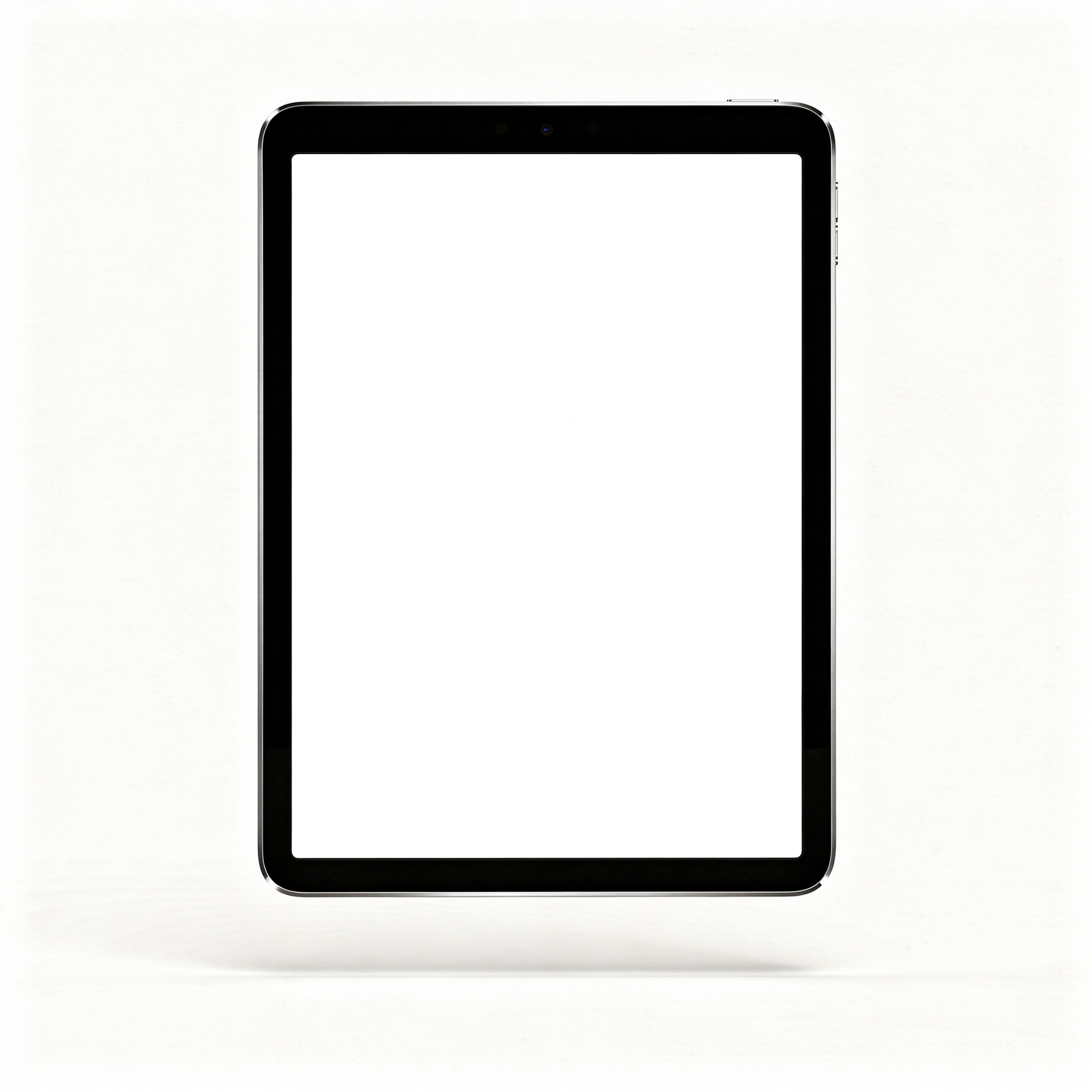 iPad Mockup | Generic Floating White Bg | PNG Screen Template | bulkmockup Instant Download | Commercial Licence | MockupBulk