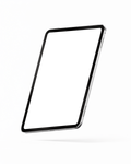 Generic Floating White Bg iPad Mockup | bulkmockup PNG Template | Transparent Display | Commercial Use | MockupBulk