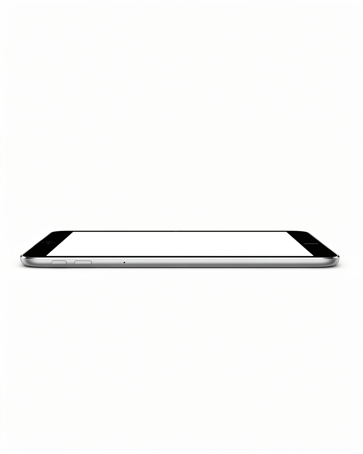 Generic Side White Bg iPad Mockup | Device Screen PNG | bulkmockup Template | For Portfolio & Showcase | MockupBulk