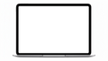 iPad, Generic Standing Portrait | High-Res PNG with Transparent Screen | Commercial Use | bulkmockup | MockupBulk