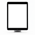 iPad Mockup — Generic Standing Portrait — Instant PNG Download | Transparent Screen | Commercial Use | MockupBulk