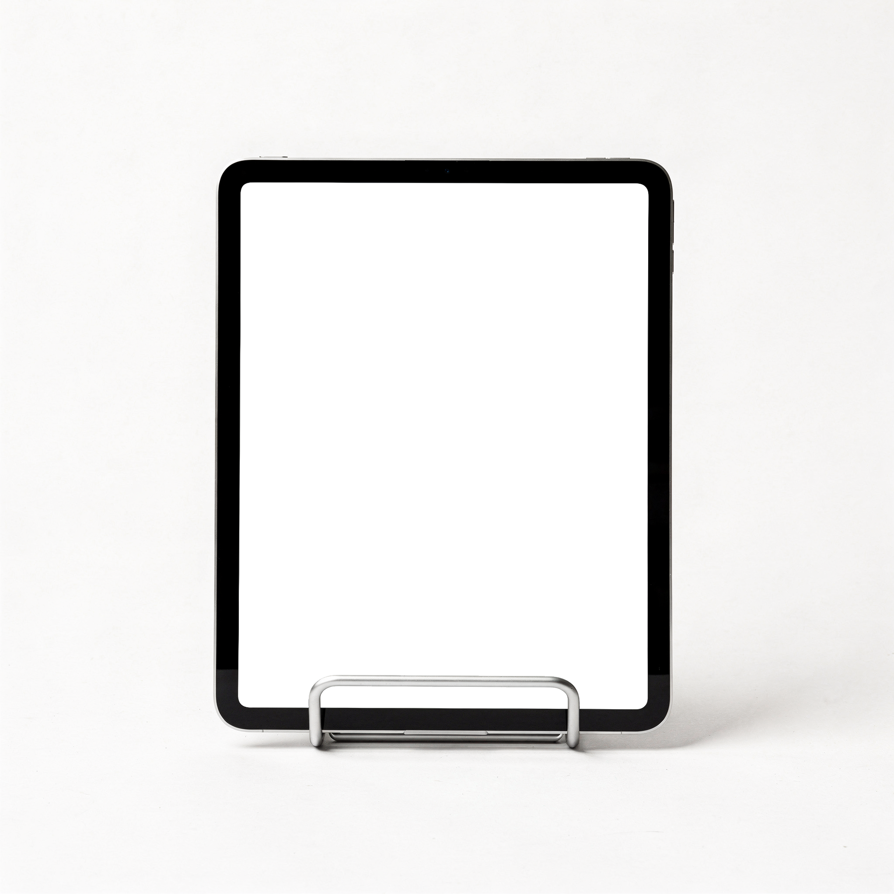 Generic Standing White Bg iPad Mockup | PNG Mockup Template | bulkmockup | For App & Web Designers | MockupBulk