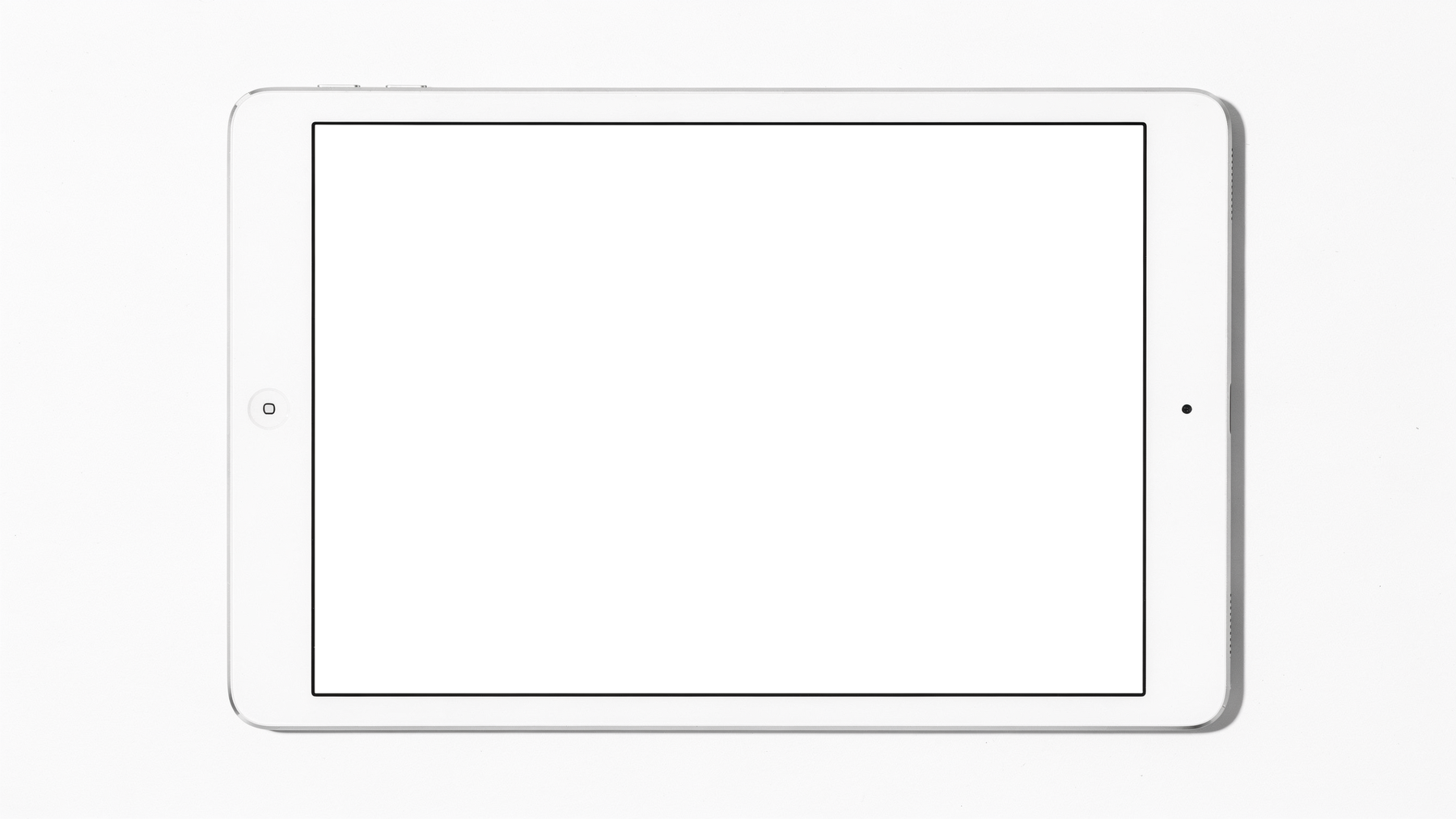 iPad Mockup — Generic Topdown Perfect Align — Screen Mockup PNG | bulkmockup Download | For UI/UX Designers | MockupBulk