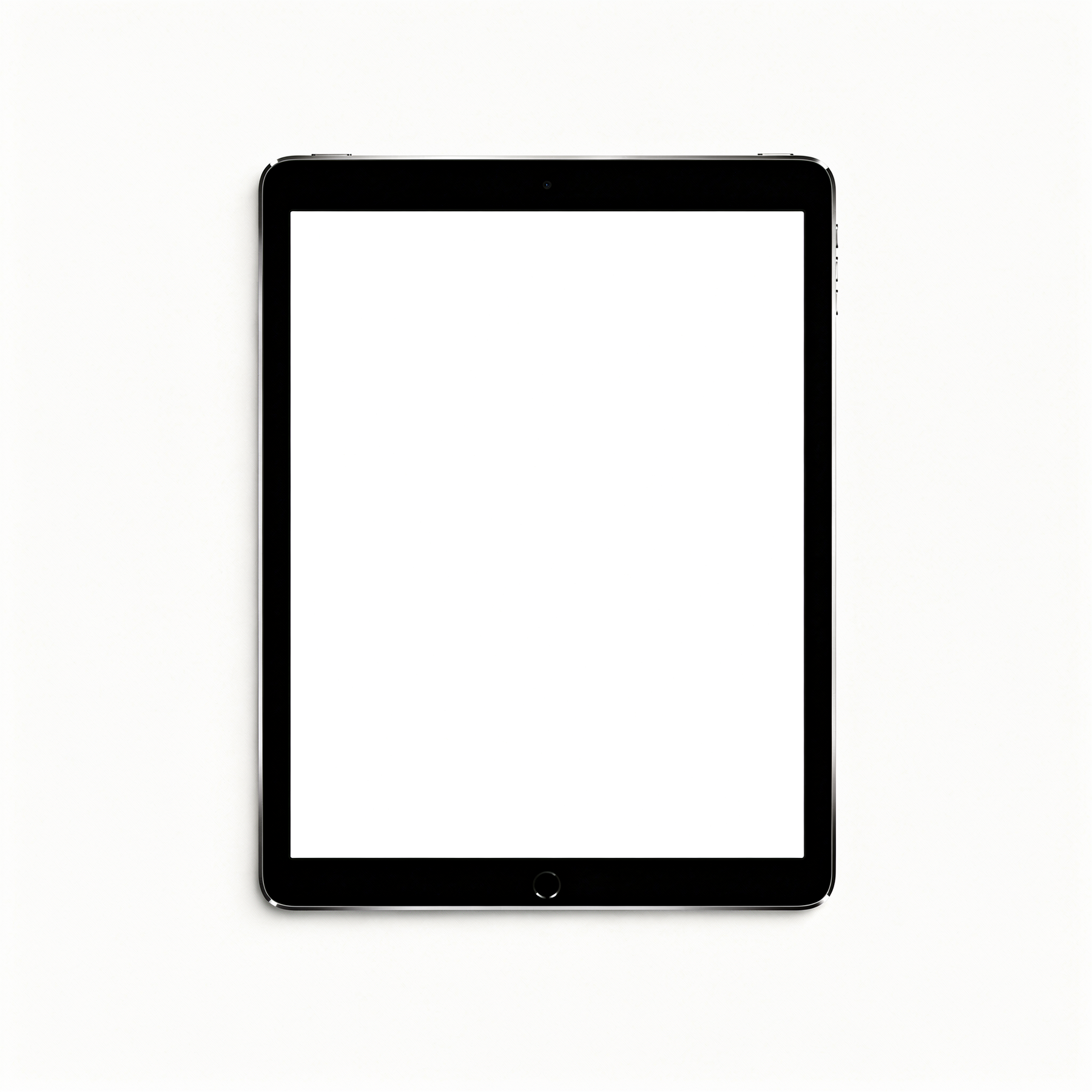 Generic Topdown Perfect Align iPad Mockup | bulkmockup Transparent Mockup | PNG Download | Commercial Use | MockupBulk