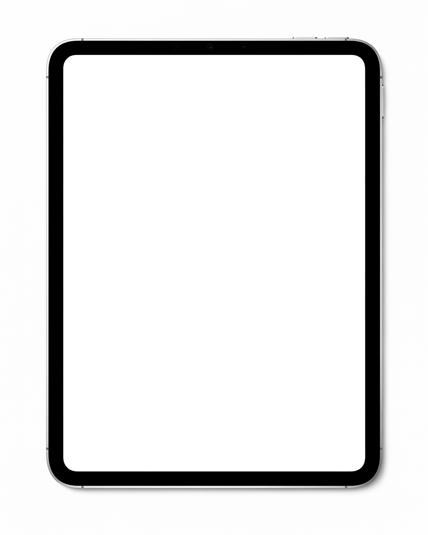 iPad, Generic Topdown Perfect Align | Transparent Screen PNG Download | Commercial Licence | bulkmockup