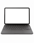 iPad Mockup — Generic With Keyboard White Bg — Transparent Screen PNG Download | Commercial Licence | bulkmockup