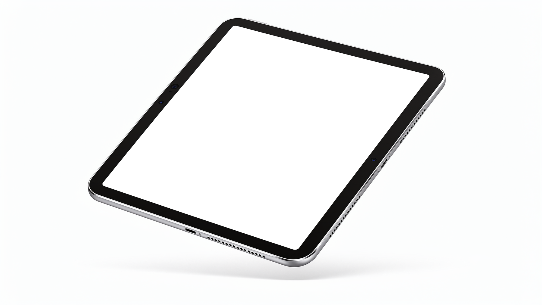 iPad Mockup | Isolated Angle Three Quarter | bulkmockup Transparent Mockup | PNG Download | Commercial Use | MockupBulk