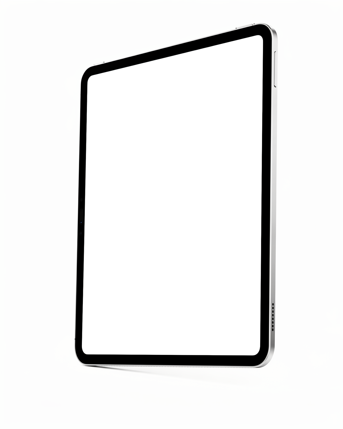 iPad Mockup — Isolated Angle Three Quarter — Transparent Screen PNG Download | Commercial Licence | bulkmockup