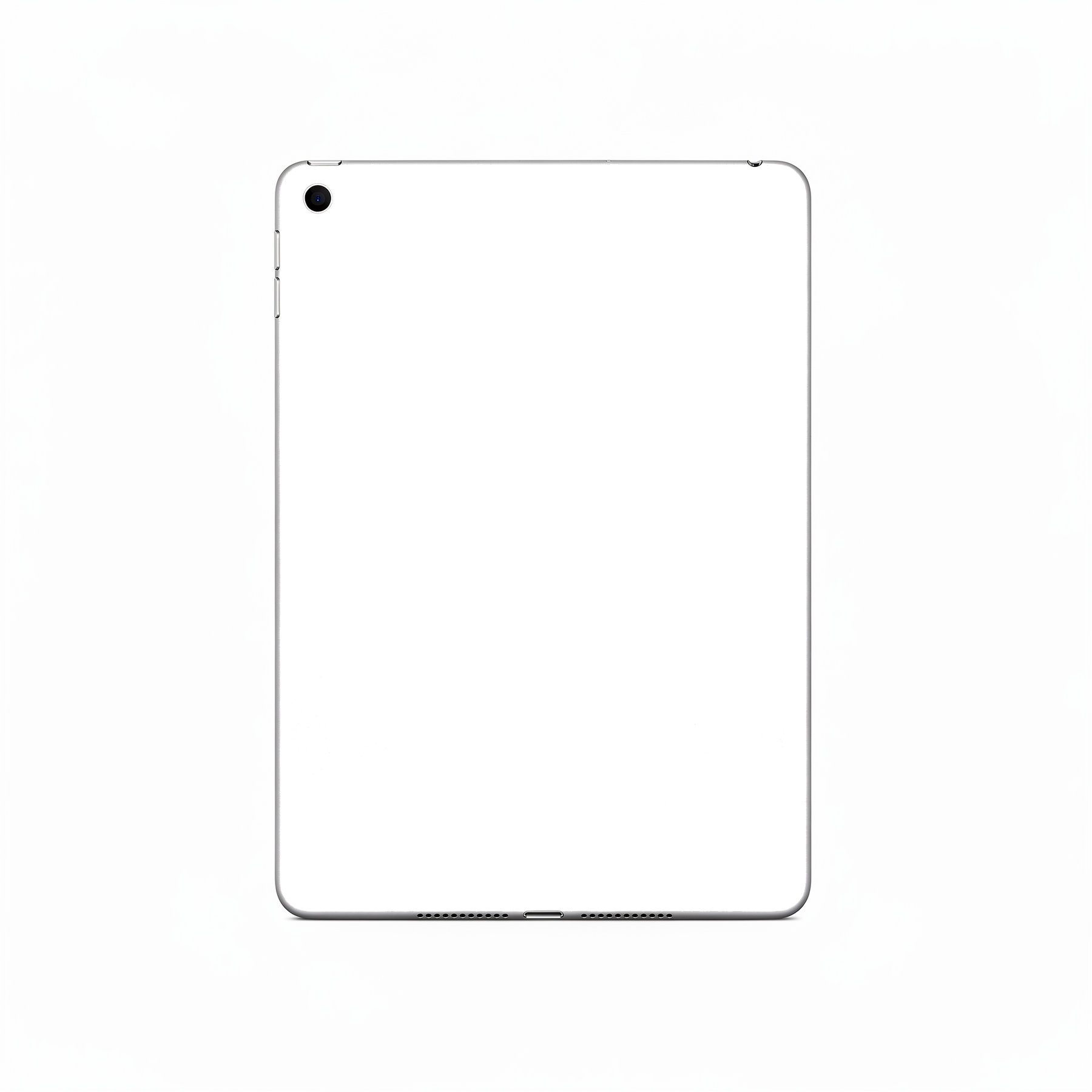 Isolated Back Plain iPad Mockup | PNG Screen Template | bulkmockup Instant Download | Commercial Licence | MockupBulk