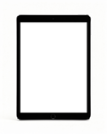 Isolated Back Plain iPad Mockup | Device Mockup PNG | bulkmockup | Commercial Licence Included | MockupBulk