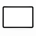 iPad Mockup — Isolated Front With Shadow — bulkmockup PNG Template | Transparent Display | Commercial Use | MockupBulk