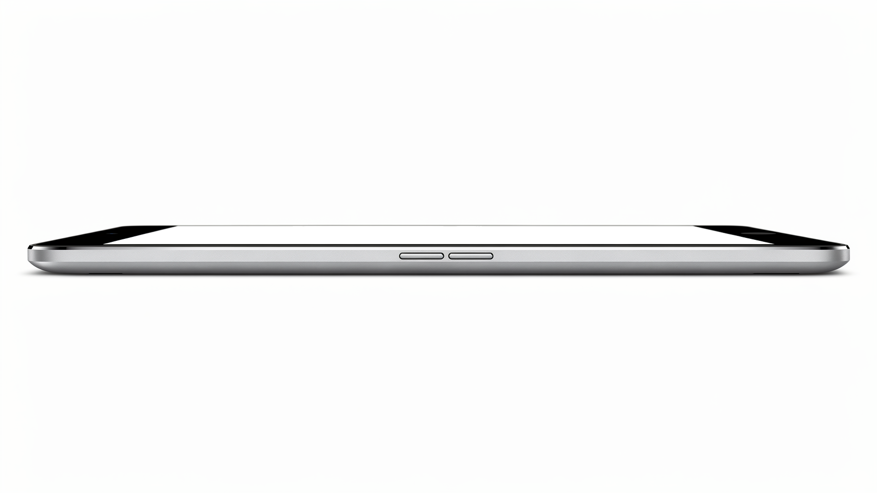 iPad Mockup | Isolated Side Profile | High-Res PNG with Transparent Screen | Commercial Use | bulkmockup | MockupBulk