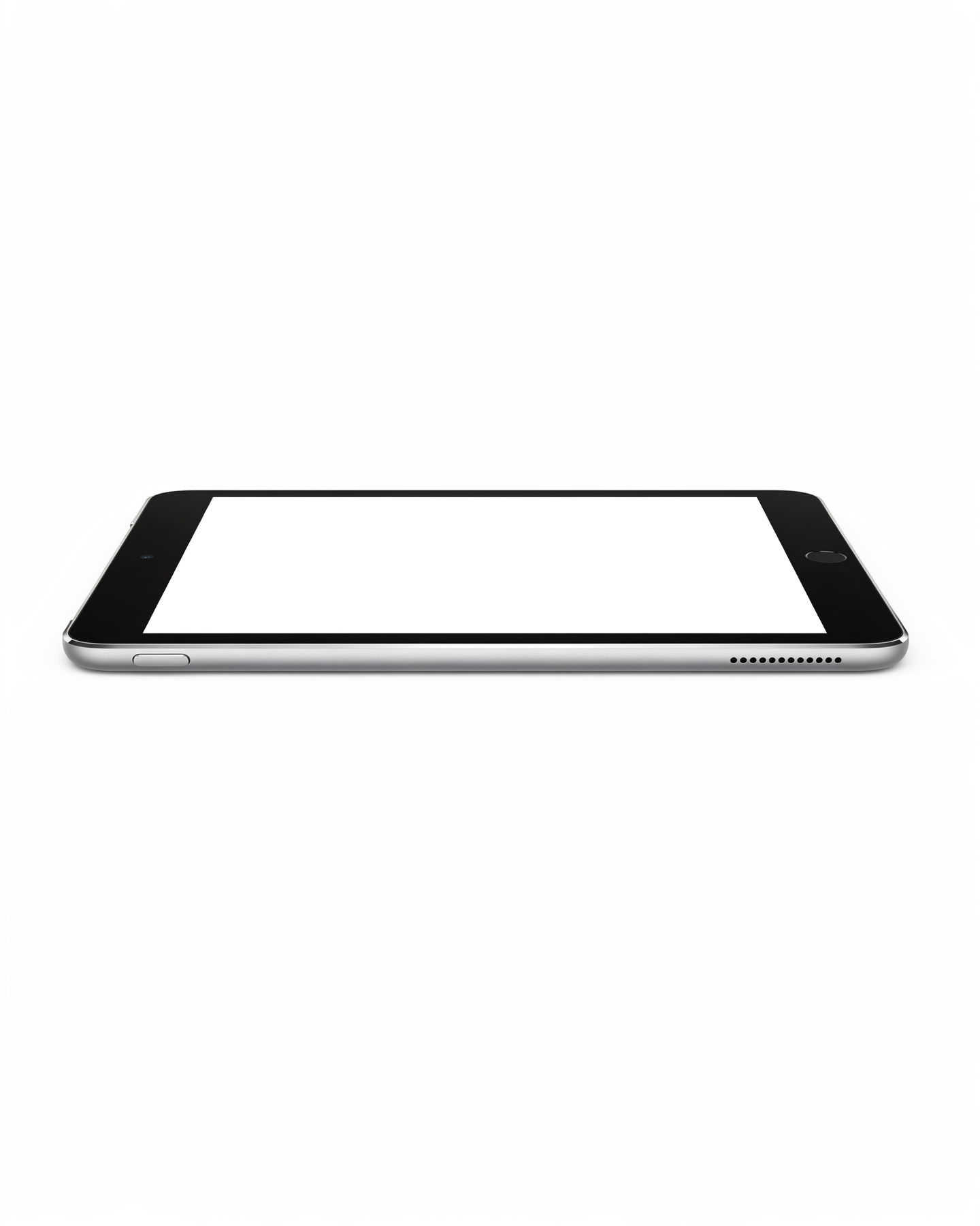 Isolated Side Profile iPad Mockup | Device Mockup PNG | bulkmockup | Commercial Licence Included | MockupBulk