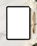 No P Marble Luxury iPad Mockup | Device Screen PNG | bulkmockup Template | For Portfolio & Showcase | MockupBulk