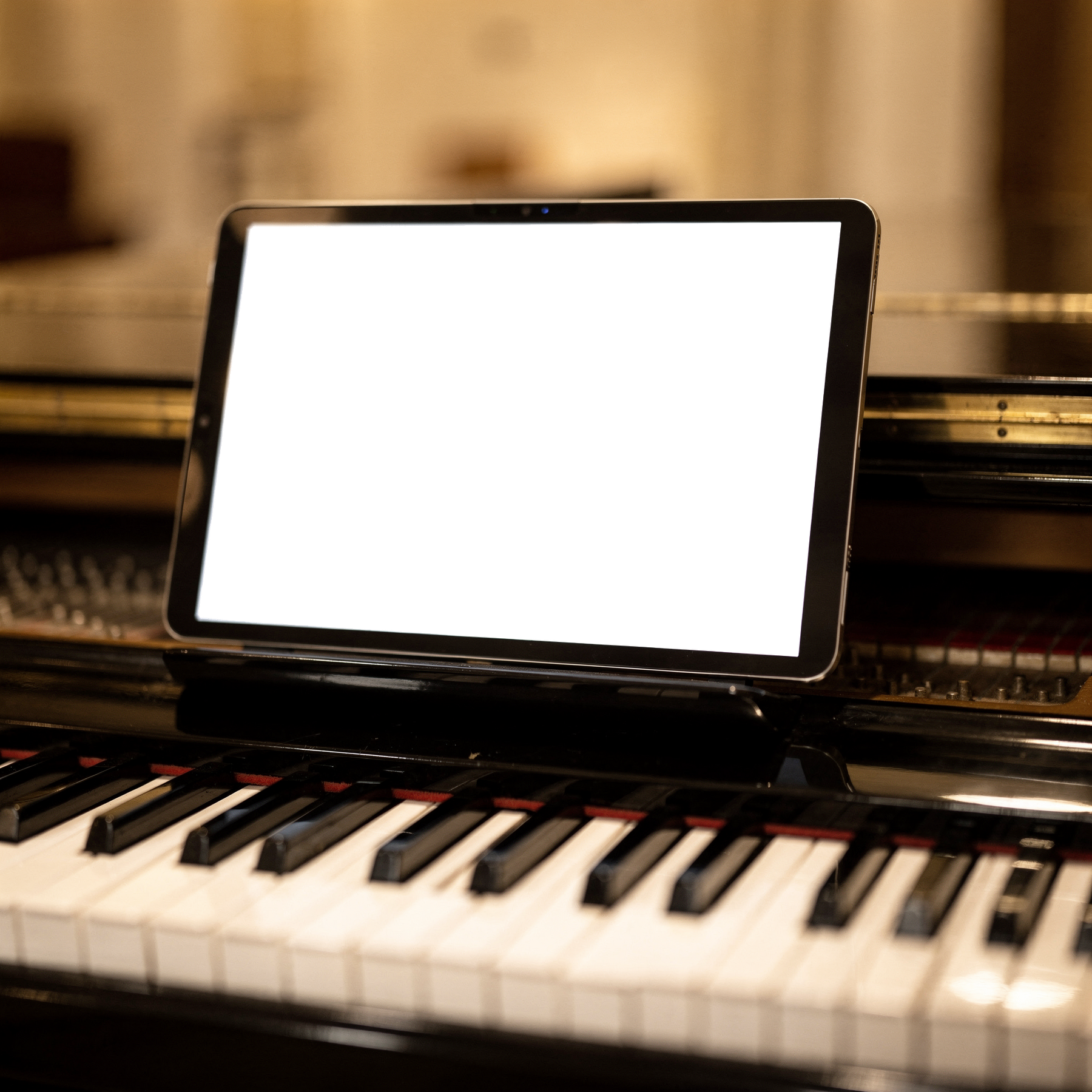 iPad Mockup | No P Piano Music | PNG Mockup Template | bulkmockup | For App & Web Designers | MockupBulk