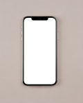 iPhone Mockup | Generic Flat Grey Bg | Screen Mockup PNG | bulkmockup Download | For UI/UX Designers | MockupBulk