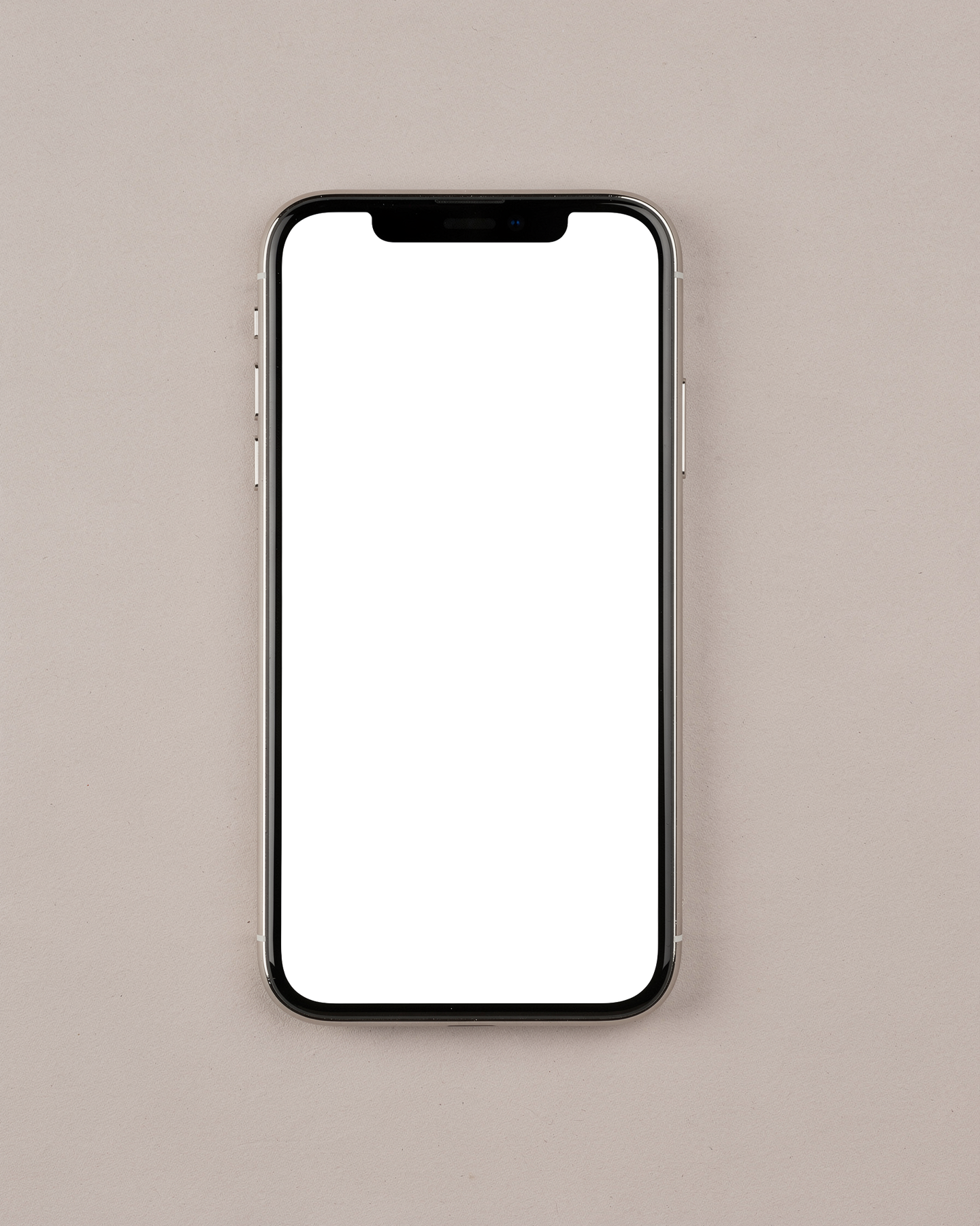 iPhone Mockup | Generic Flat Grey Bg | Screen Mockup PNG | bulkmockup Download | For UI/UX Designers | MockupBulk