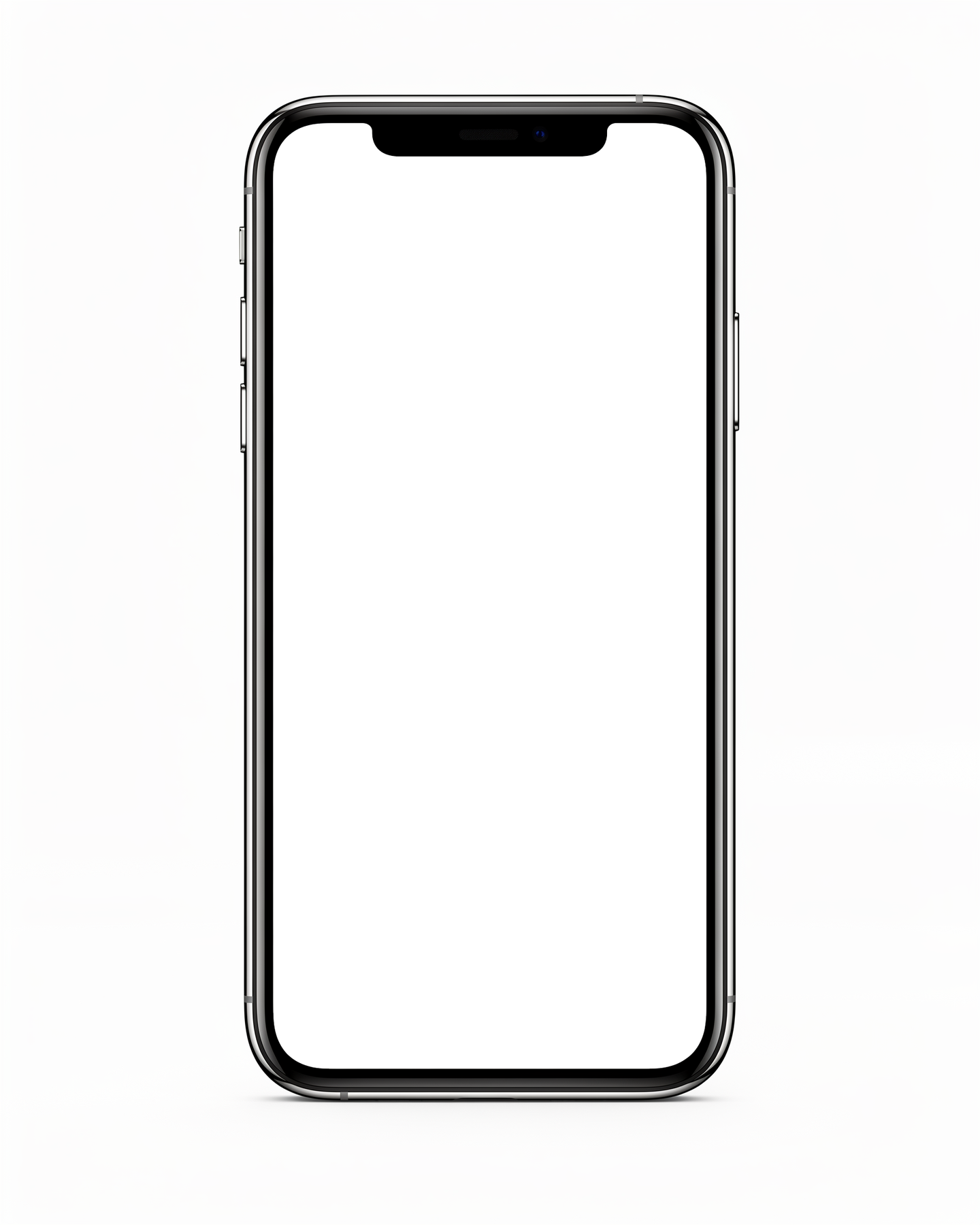 iPhone, Generic Floating White Bg | High-Resolution Transparent PNG | bulkmockup | Commercial Use | MockupBulk