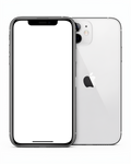 Generic Pair Front Back iPhone Mockup | Device Mockup PNG | bulkmockup | Commercial Licence Included | MockupBulk