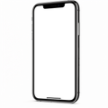 iPhone Mockup | Generic Perspective Three Quarter | bulkmockup PNG Template | Transparent Display | Commercial Use | MockupBulk