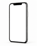 Generic Perspective Three Quarter iPhone Mockup | Instant PNG Download | Transparent Screen | Commercial Use | MockupBulk