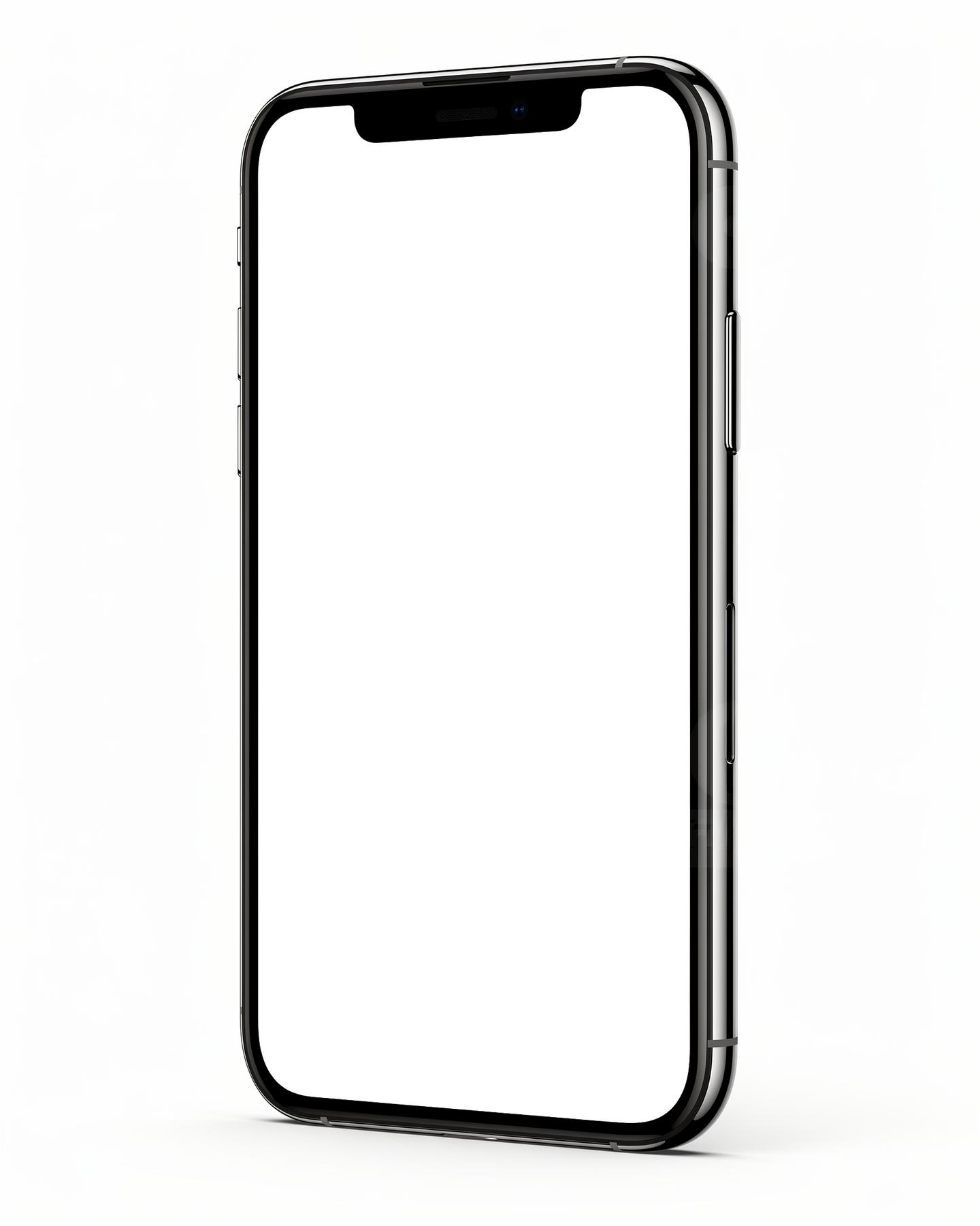 Generic Perspective Three Quarter iPhone Mockup | Instant PNG Download | Transparent Screen | Commercial Use | MockupBulk