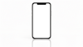 iPhone Mockup | Generic Reflection Glossy White | bulkmockup PNG Template | Transparent Display | Commercial Use | MockupBulk