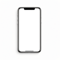 iPhone Mockup | Generic Topdown Perfect Align | PNG Mockup Template | bulkmockup | For App & Web Designers | MockupBulk