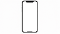 Isolated Side Profile iPhone Mockup | Device Screen PNG | bulkmockup Template | For Portfolio & Showcase | MockupBulk
