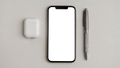 iPhone, No P Desk Airpods Pen | Instant PNG Download | Transparent Screen | Commercial Use | MockupBulk