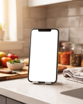 iPhone Mockup — No P Kitchen Recipe — Transparent Screen PNG Download | Commercial Licence | bulkmockup