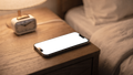 iPhone Mockup — No P Nightstand Lamp — Screen Mockup PNG | bulkmockup Download | For UI/UX Designers | MockupBulk