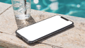 iPhone Mockup — No P Pool Edge Summer — Transparent Screen PNG Download | Commercial Licence | bulkmockup