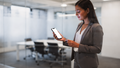 iPhone Mockup | People Office Woman Meeting | Device Screen PNG | bulkmockup Template | For Portfolio & Showcase | MockupBulk